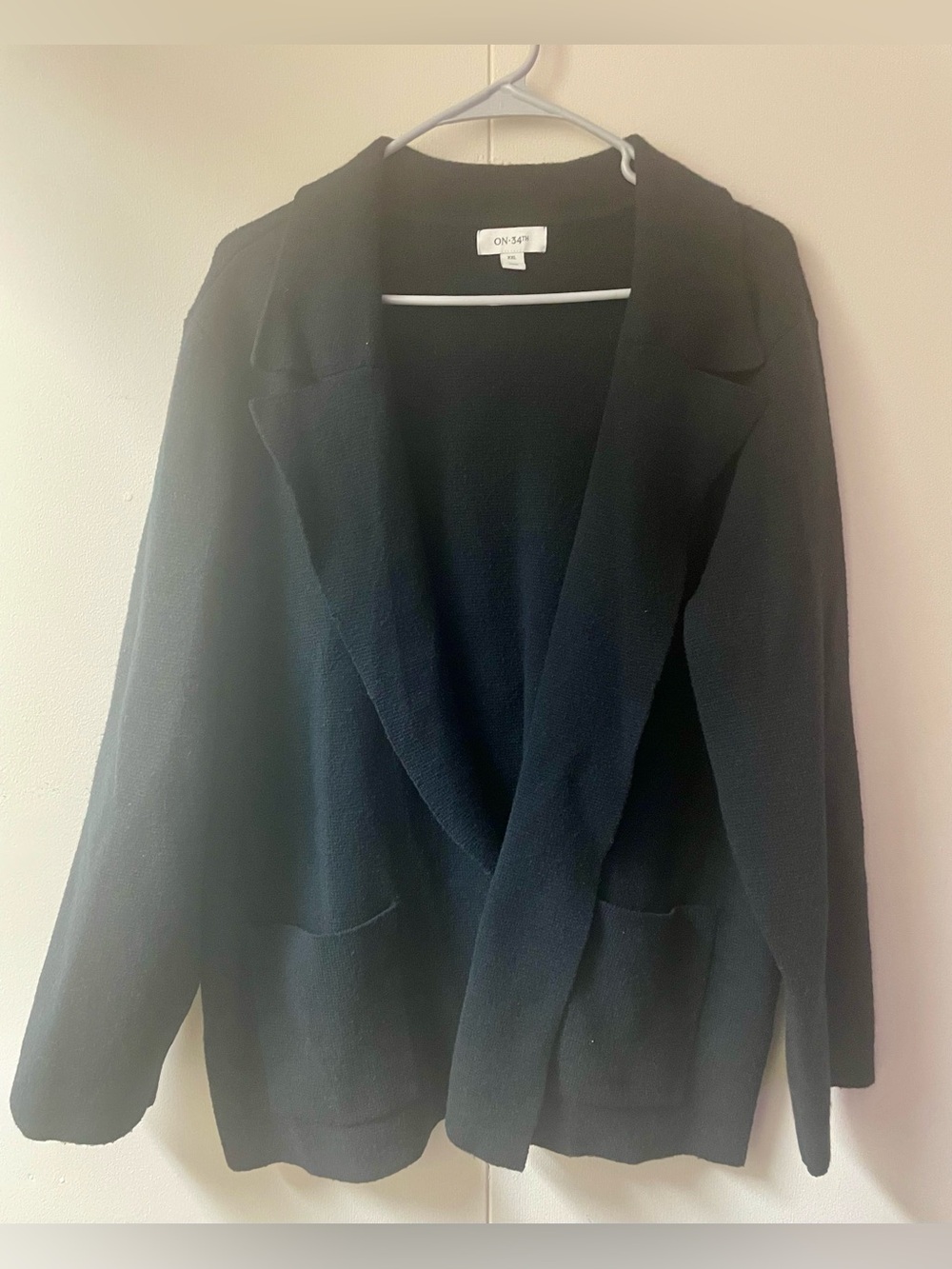 On 34th sweater